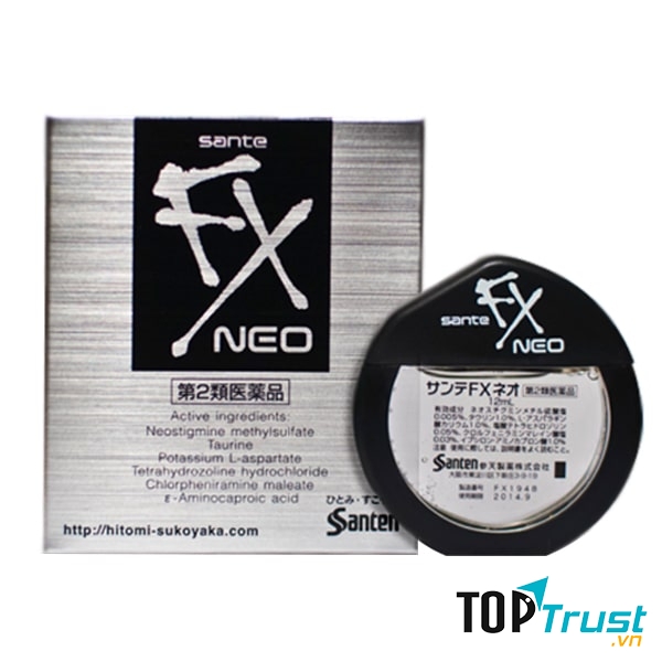 Fx Neo V+ 12ml bảo vệ mắt khỏi những tia cực tím