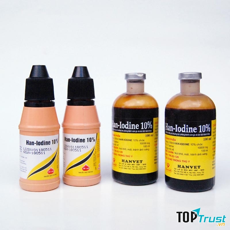 Cồn iod là loại thuốc sát trùng được rất nhiều gia đình sử dụng.