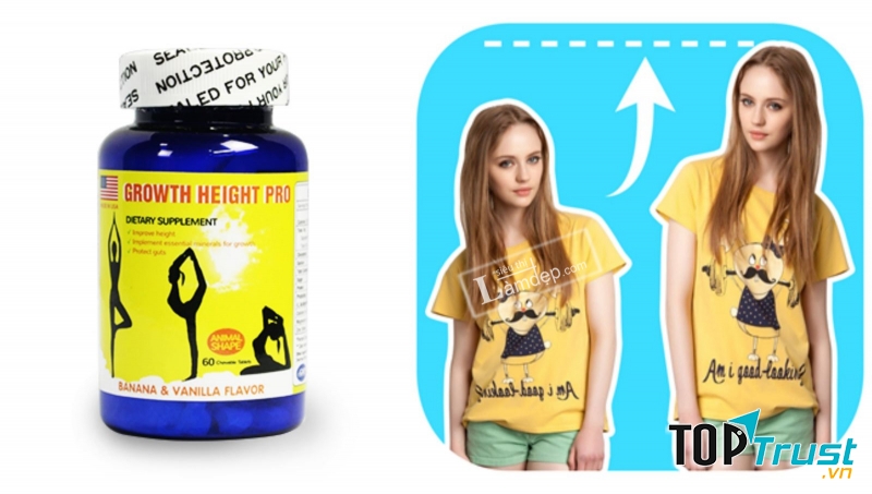 Với hàm lượng vitamin và khoáng chất thiết yếu, Growth Height Pro giúp trẻ em, những người đang trong giai đoạn phát triển có được chiều cao lý tưởng nhất.