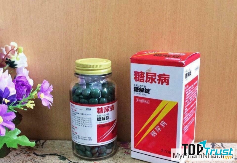 Thực phẩm chức năng Thuốc trị bệnh tiểu đường Tokaijyo Nhật Bản 370 viên