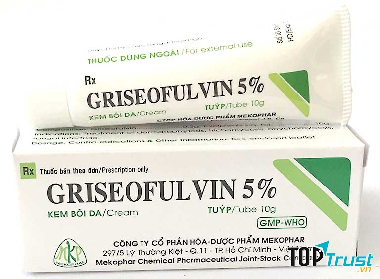 Thuốc trị lang ben Griseofulvin