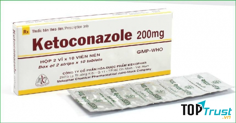 Thuốc trị lang ben Ketoconazol
