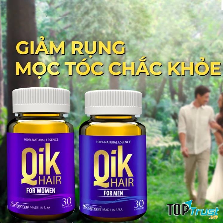 Sản phẩm trị rụng tóc Qik Hair