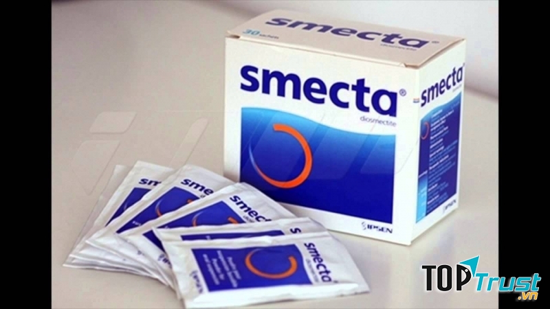 Smecta là thuốc trị tiêu chảy thông dụng.
