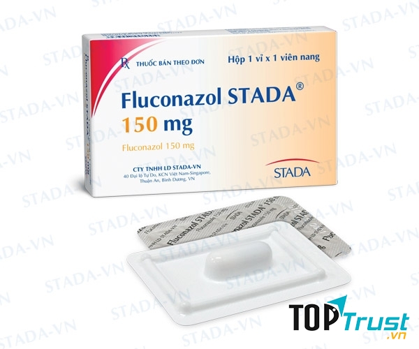 Thuốc trị nấm Fluconazol Stada 150mg hộp 1 viên
