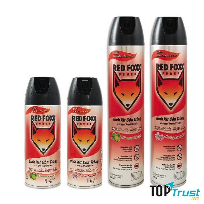 Bình xịt côn trùng Red Foxx Power