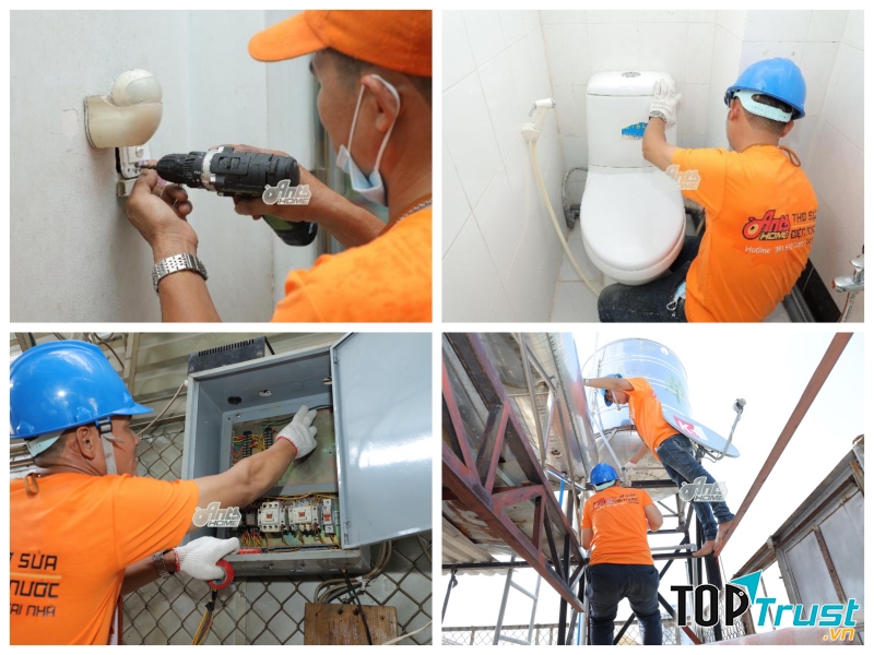 ﻿Dịch vụ sửa chữa điện nước Antshome