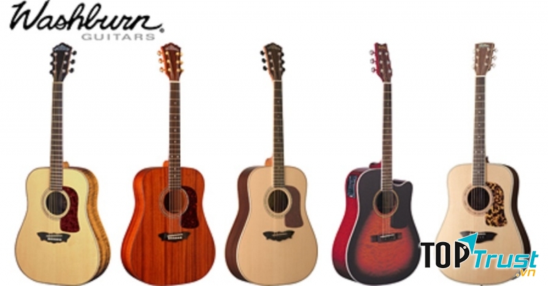 Những cây đàn guitar của thương hiệu Washburn
