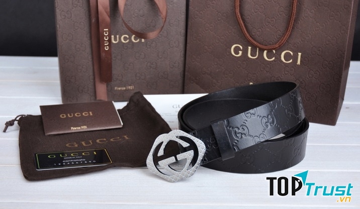 Dây lưng da Gucci