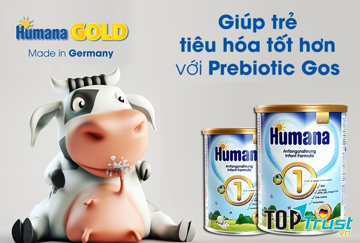 Humana Gold số 1, 0-6 tháng, 800g