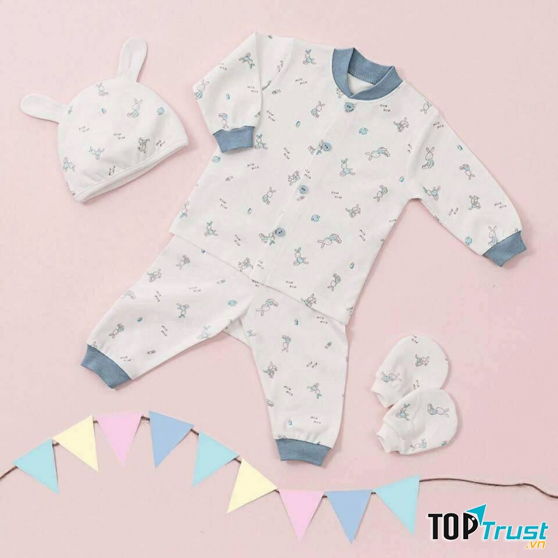 Đồ sơ sinh Miomio có nhiều màu để mẹ lựa chọn