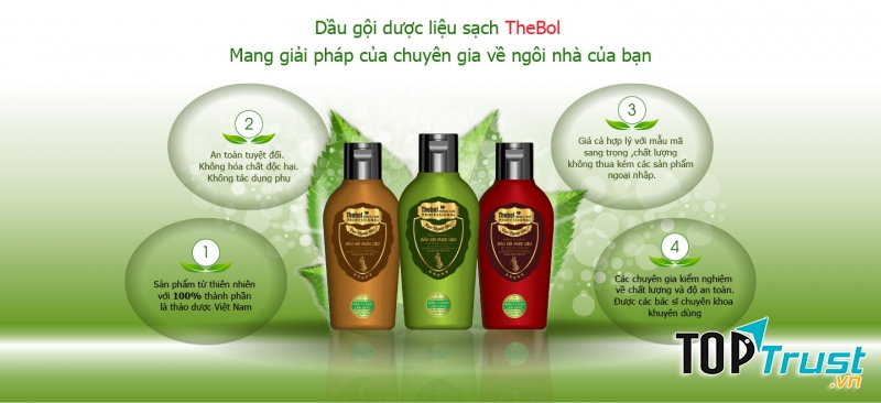 Sản phảm của công ty mỹ phẩm The Bol