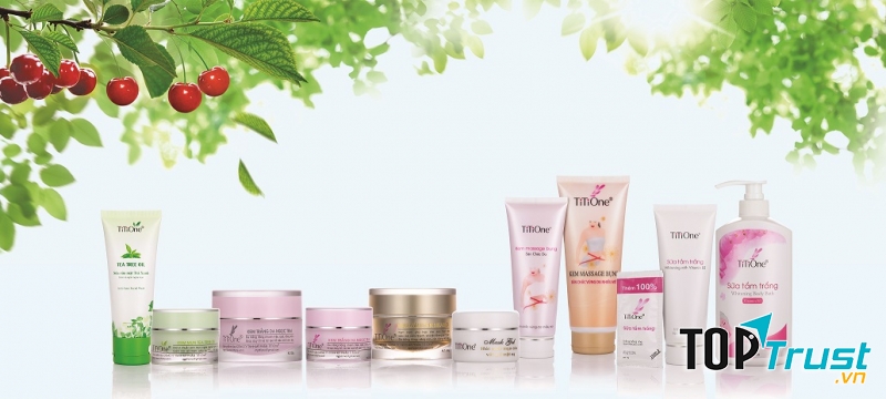 Sản phẩm của công ty mỹ phẩm Titione