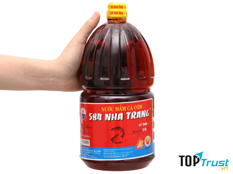 Thương hiệu Nước Mắm 584 Nha Trang