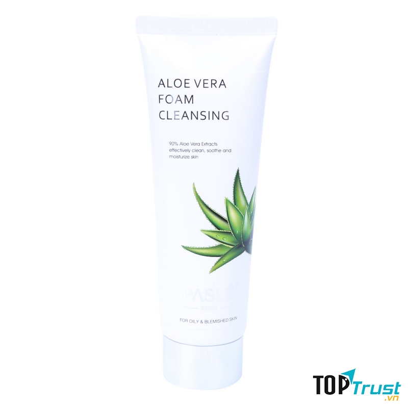 Sữa rửa mặt nha đam Pasle Aloe vera Cleansing Foam
