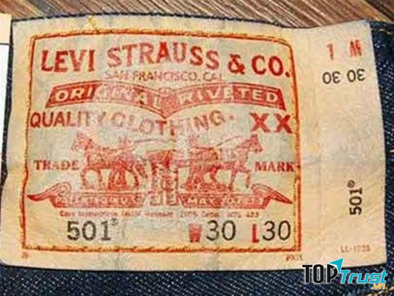 Mác quần bò Levi's 501 là một trong những mẫu quần thành công nhất của Levi Strauss