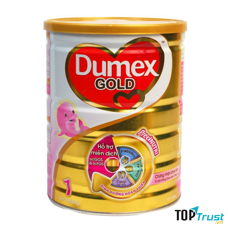 Sữa bột Dumex Dulac Gold 1