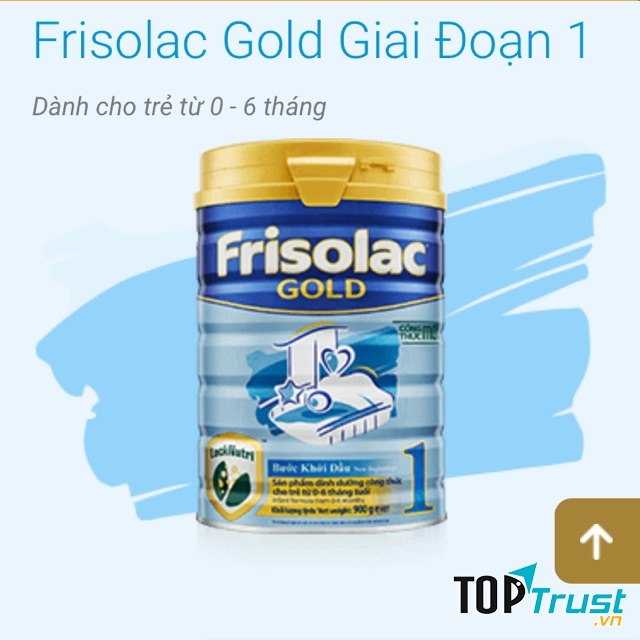 Frisolac Gold Giai đoạn 1