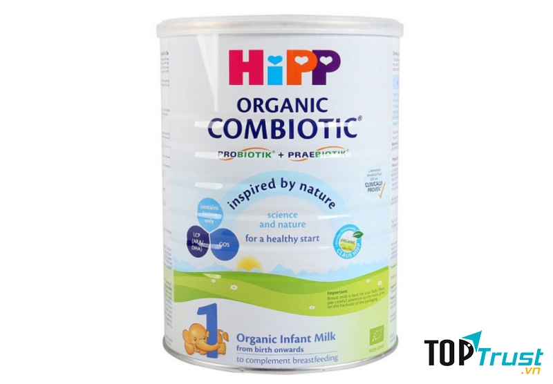Sữa Hipp Combiotic Số 1 Lon 800g, 0-6 Tháng Tuổi