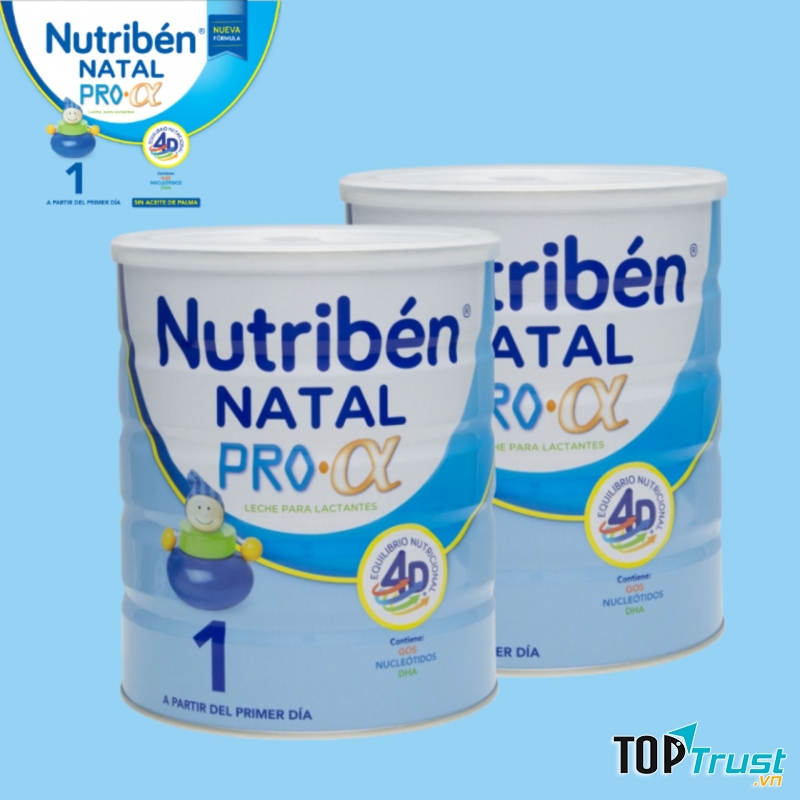 Sữa Nutribén Nhập Khẩu Số 1, Trẻ 0-6 Tháng