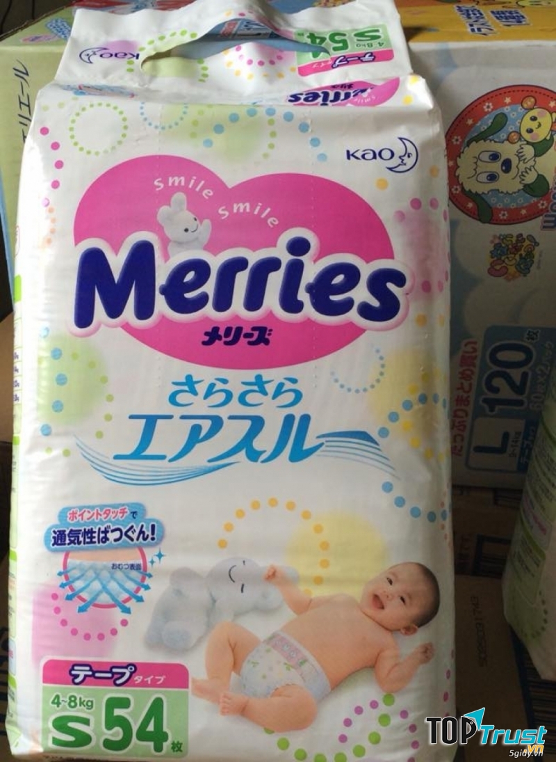 Tã thương hiệu Merries