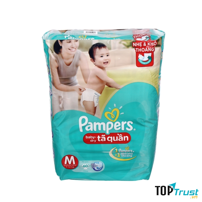 Tã thương hiệu Pampers