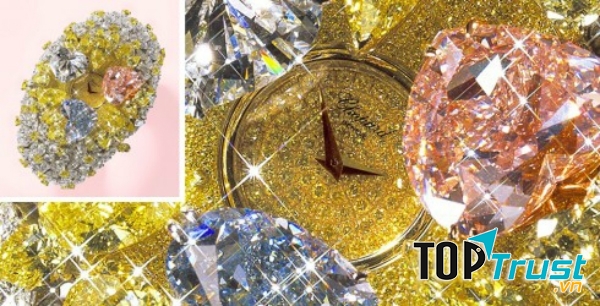 Đồng hồ Carat watch đầy hoa mỹ, bắt mắt