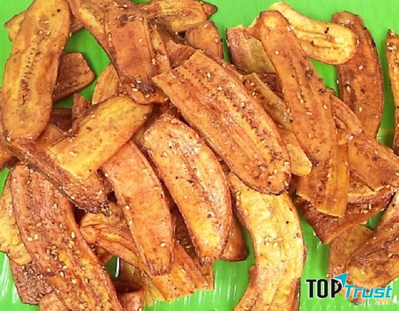 Chuối sấy giòn ngọt