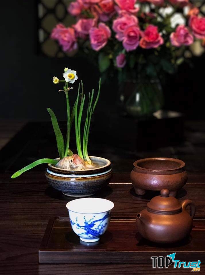 Mọi thứ tại Thưởng Trà Quán đều toát lên một vẻ đẹp rất nhẹ nhàng, sâu lắng và tinh tế