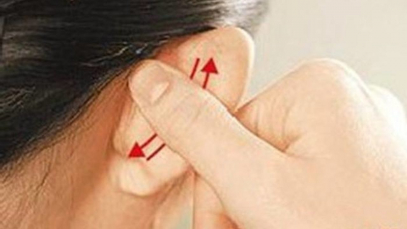 Thường xuyên xoa tai, giúp bổ thận