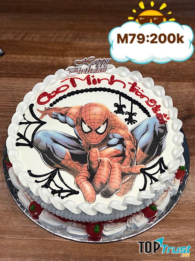 Bnahs kem của Thúy Hằng Bakery rất cầu kì