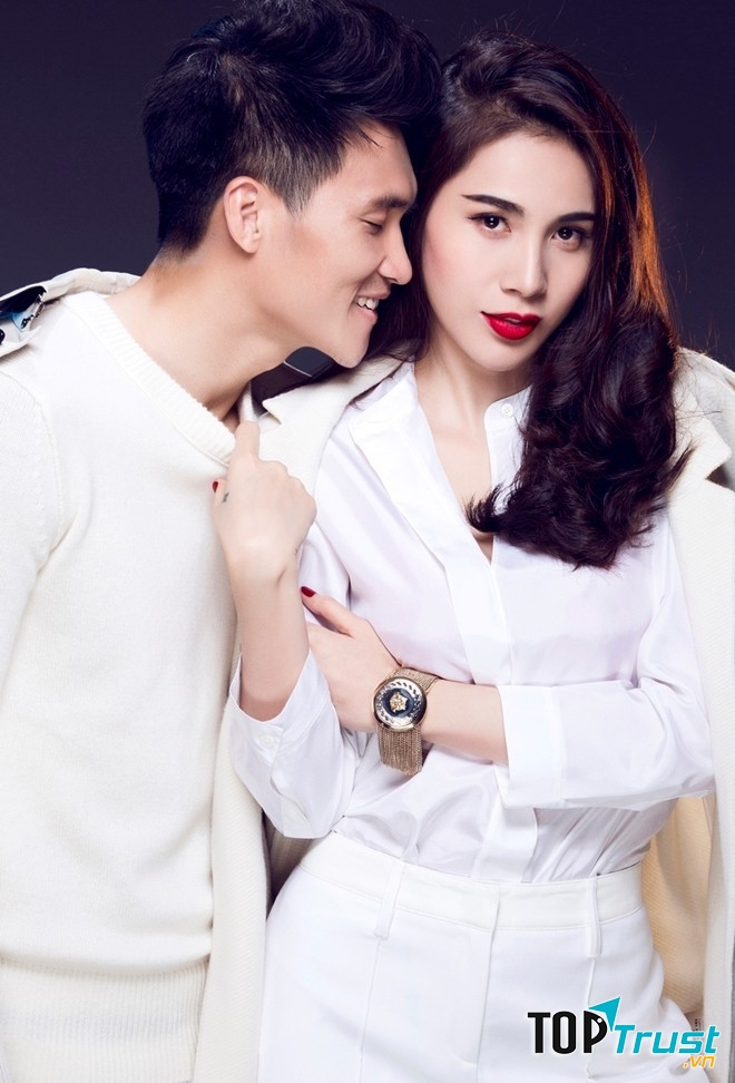 Công Vinh - Thủy Tiên được nhiều người ví với cặp Beck - Vic