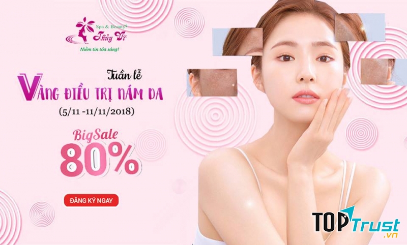 Thủy Vi Spa & Beauty chuyên điều trị nám công nghệ tiên tiến
