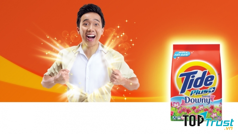 Bột giặt Tide được đông đảo chị em phụ nữ ưa chuộng