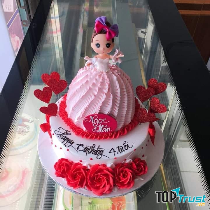 Những chiếc bánh được làm rất cầu kì