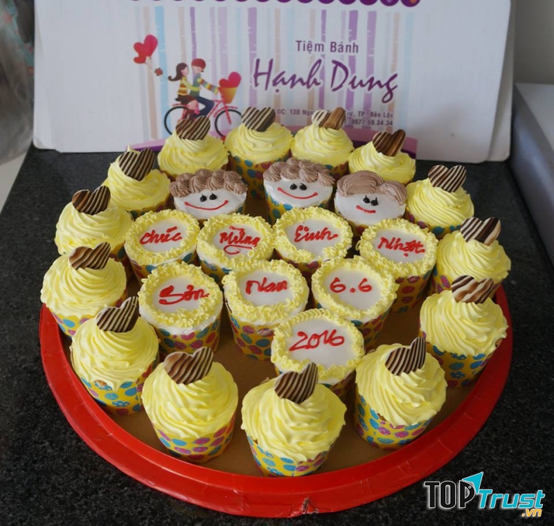 Những chiếc cupcake khá là xinh xắn