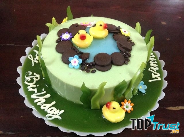 Bánh kem rau câu Hỷ Lâm Môn rất được ưa chuộng