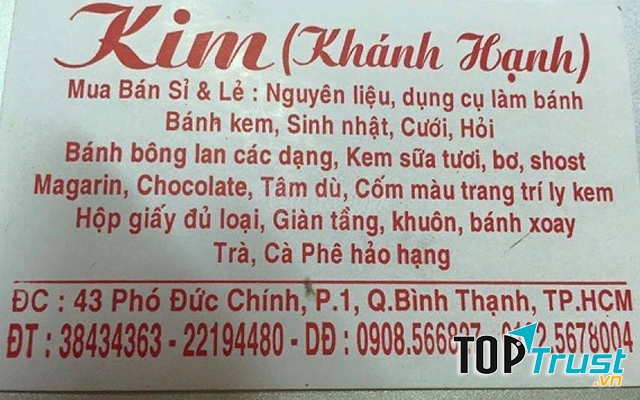 Cửa hàng Kim - Khánh Hạnh
