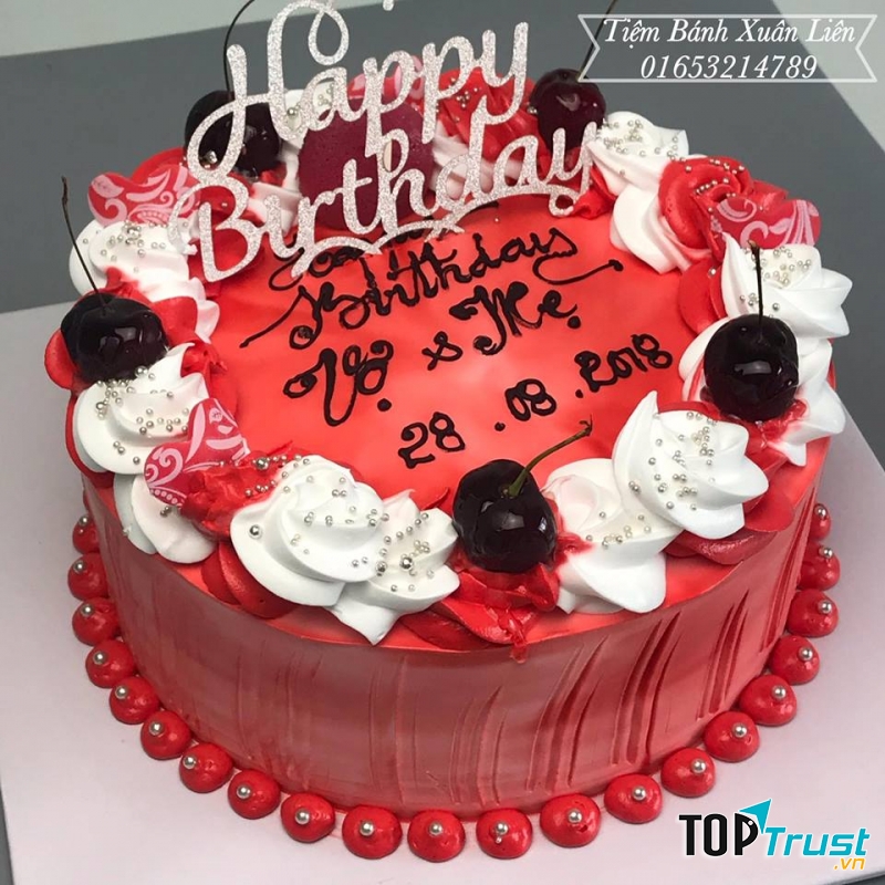Mẫu bánh sinh nhật đẹp tại tiệm