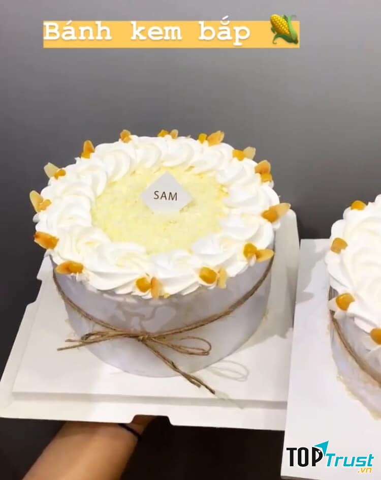 Bánh kem bắp tiệm bánh Yandy
