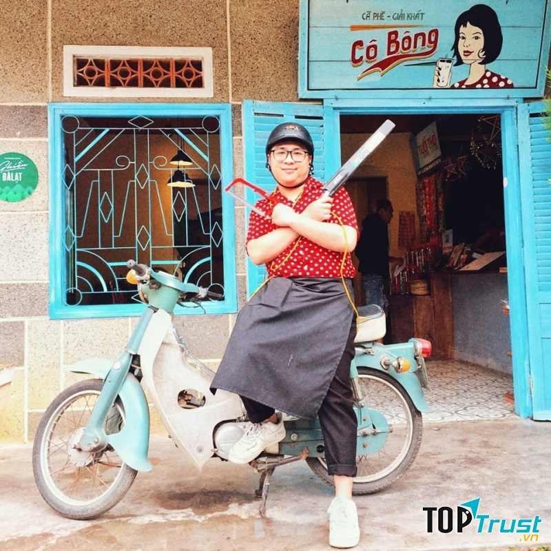 Cà phê Cô Bông mang không gian của Đà Lạt những năm 90