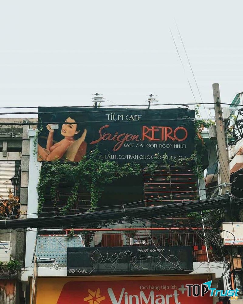 Tiệm Cafe Saigon Retro