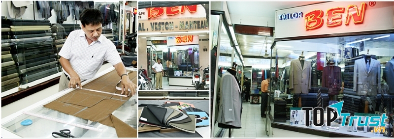 Tiệm may Ben tuy đã hơn 30 tuổi nhưng vẫn giữ được khách hàng