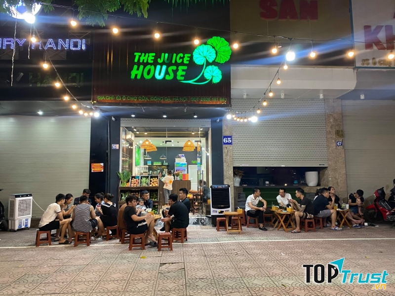 Tiệm Rau Má - The Juice House 63 Ô Chợ Dừa