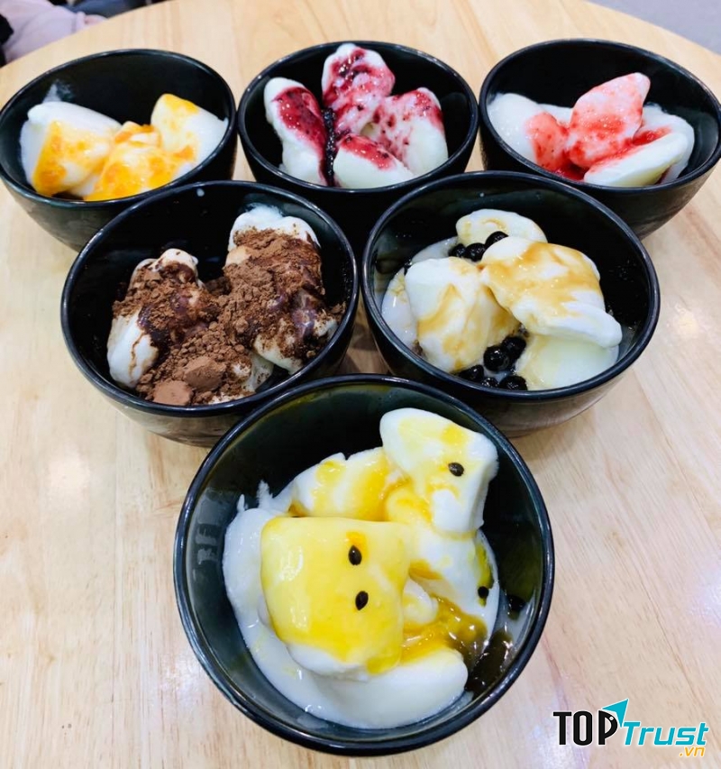 Một số loại sữa chua mix