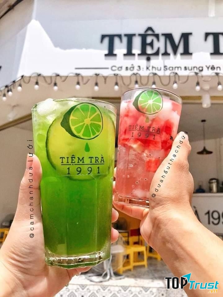 Những đồ uống hit-hot tại Tiệm trà 1991