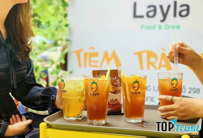Tiệm trà chanh Layla