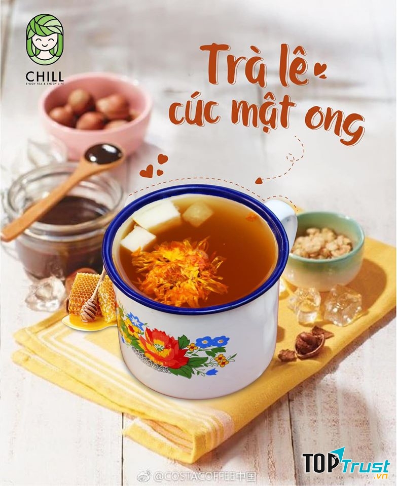 Trà lê cúc mật ong
