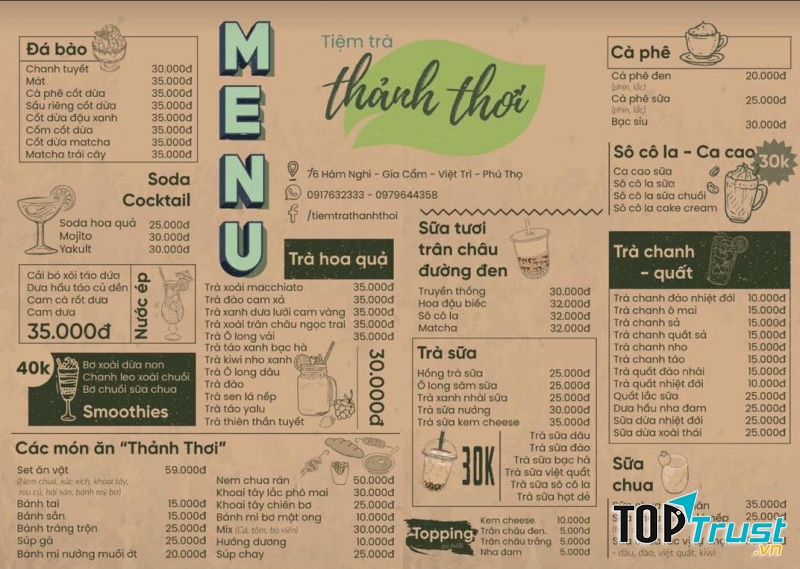 Tiệm Trà Thảnh Thơi