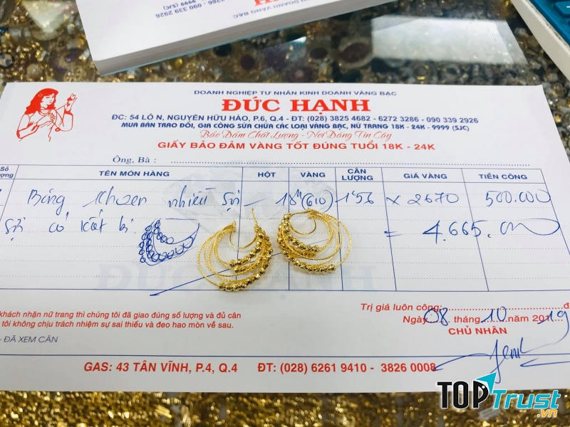 Tiệm vàng Đức Hạnh